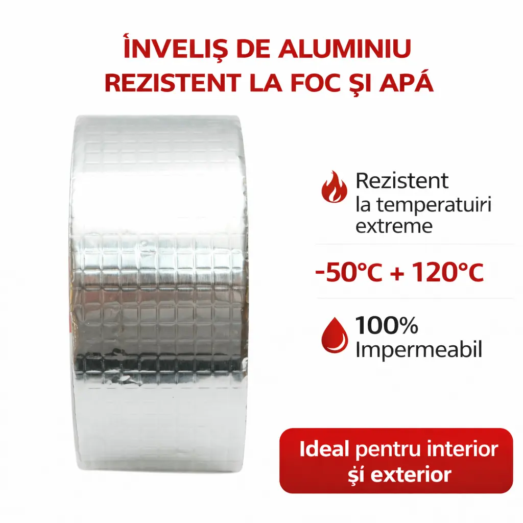 Set 2 benzi pentru crăpături, scurgeri și infiltrații