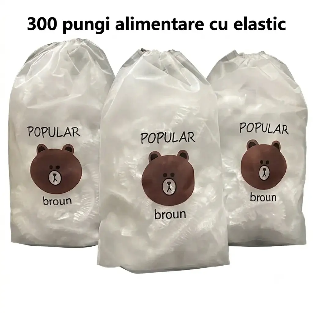 Dispenser Pungi + 300 Pungi Alimentare