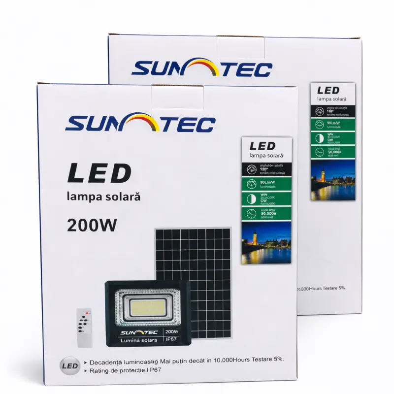 Set 2 Proiectoare LED 200W
