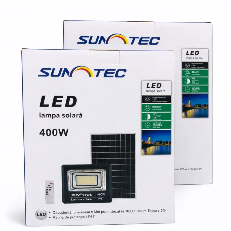 Set 2 Proiectoare LED 400W